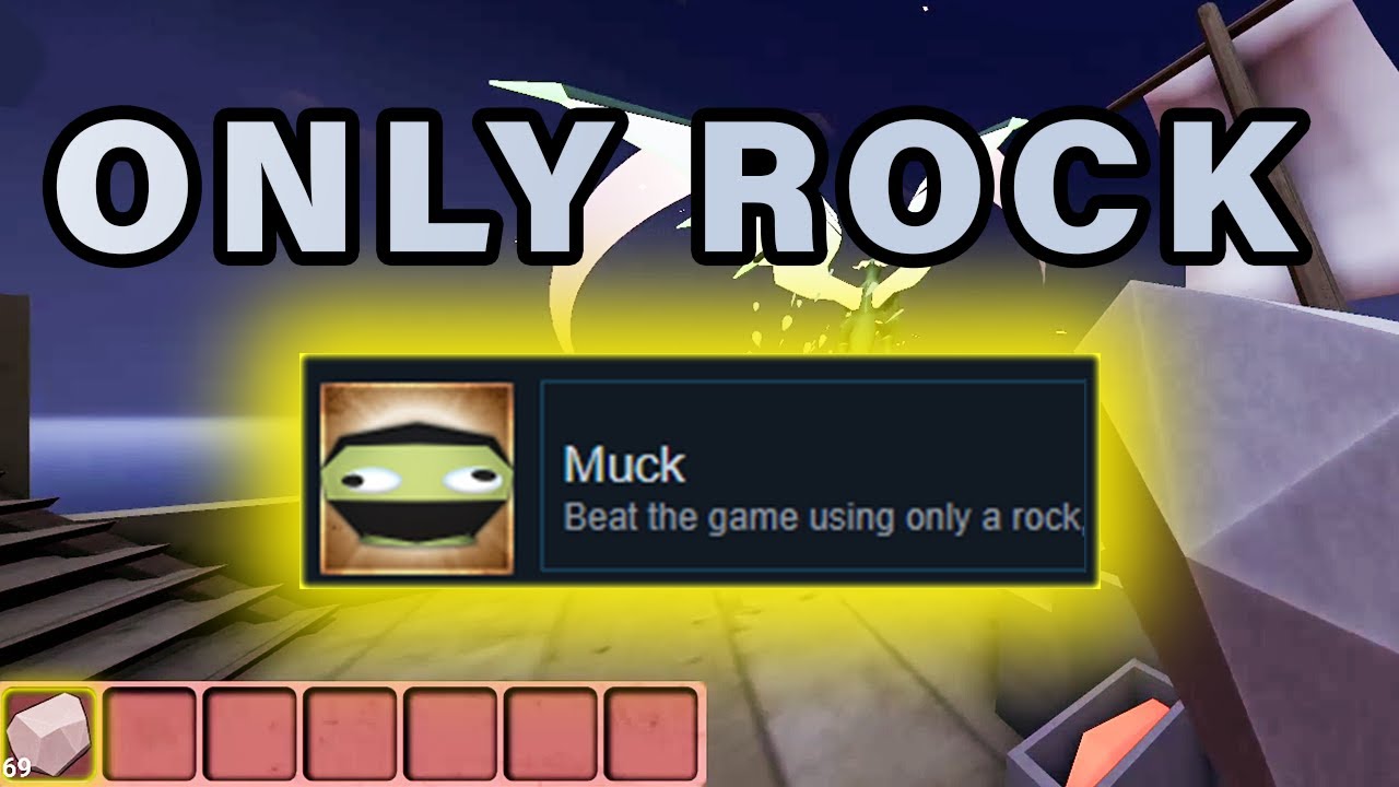 Muck - ONLY ROCK Speedrun | RSG Any%