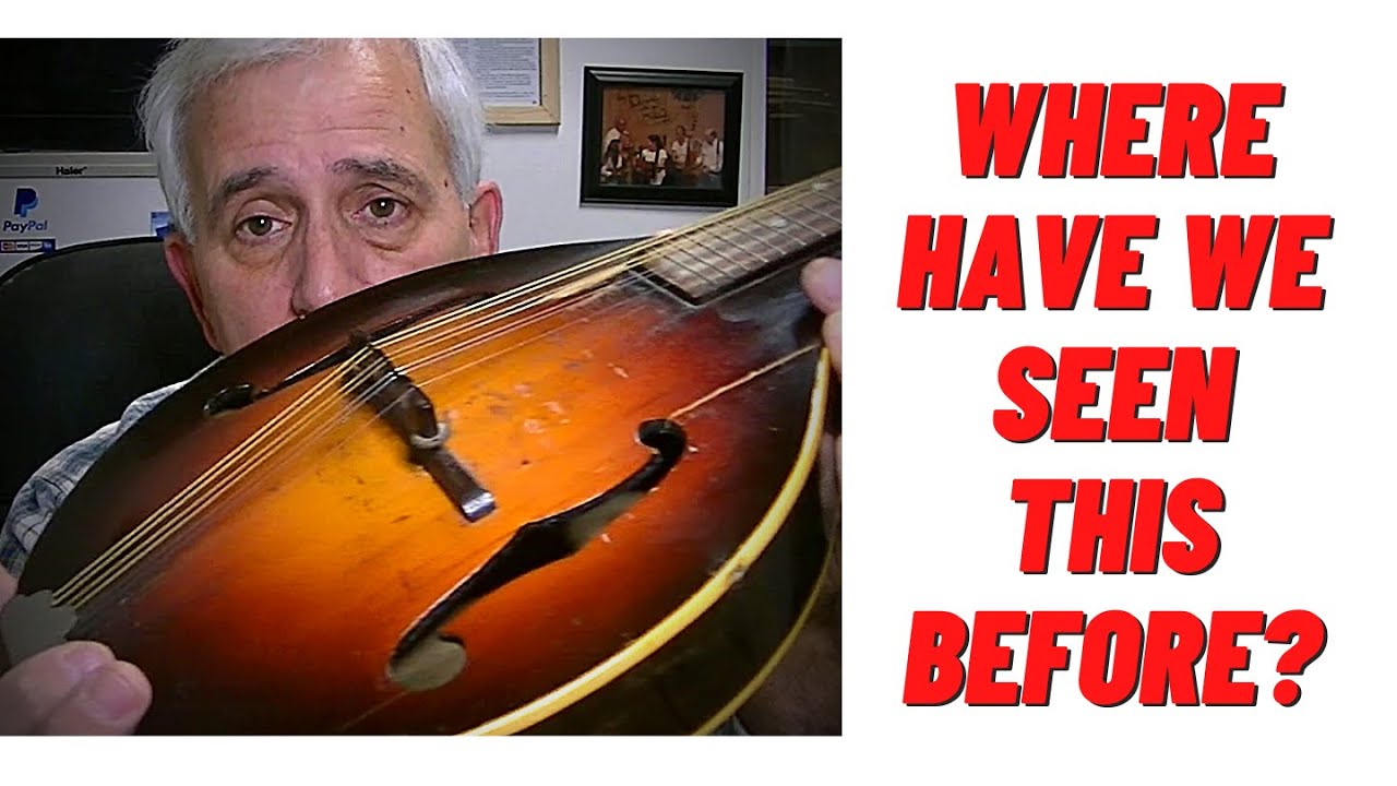 504 RSW Gibson A Mandolin With Bulging Sides