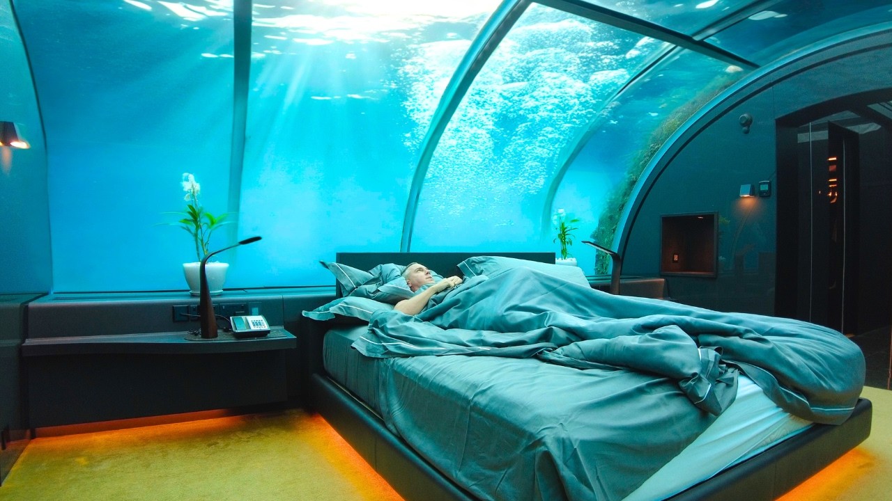 I Stayed in the World's Most Expensive Underwater Hotel!