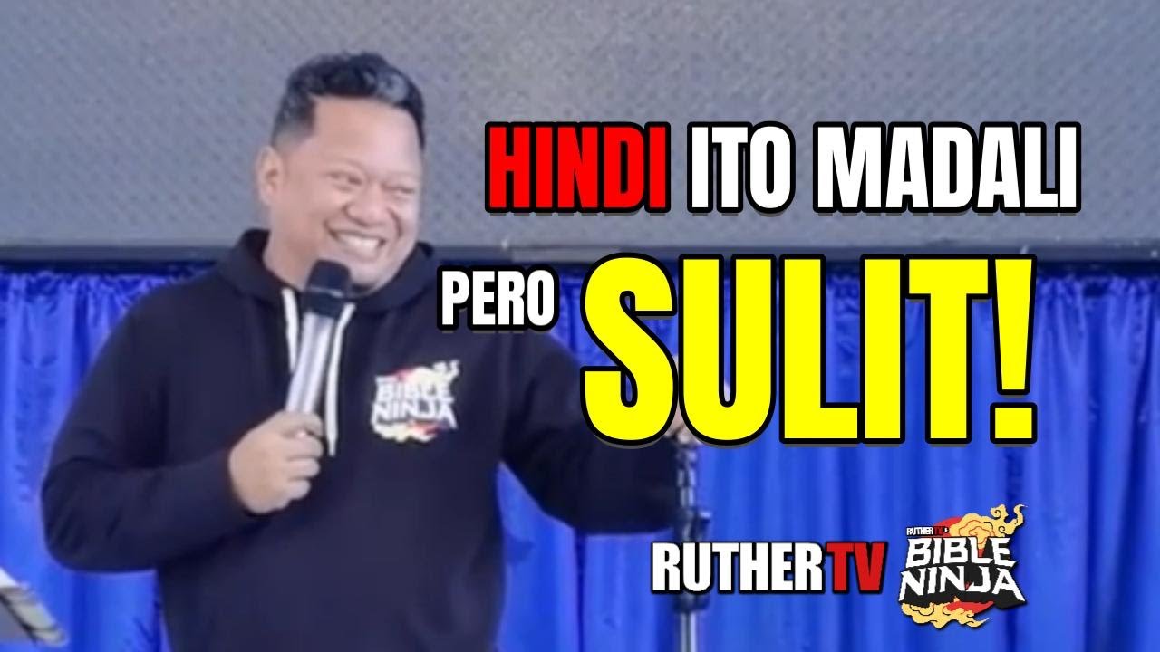 HINDI ITO MADALI PERO SULIT! | FIRED UP YOUTH CAMP | Ruther TV | Bible Ninja