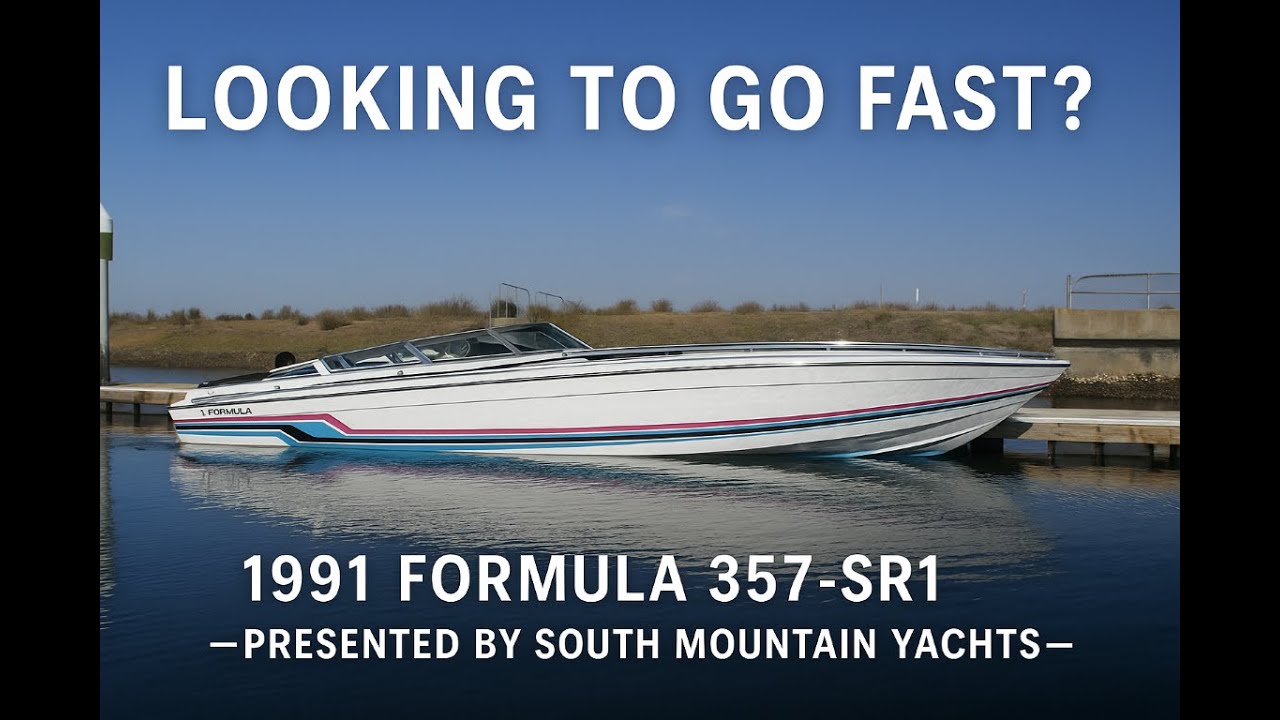 Go Fast Formula 357 SR-1 Tour By SMYYACHTS-(949) 842-2344