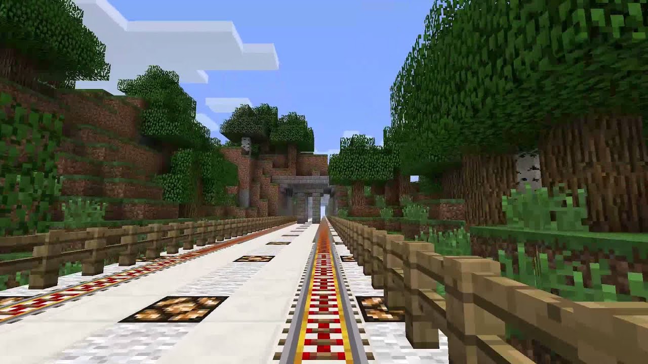 MRT Zephyr Line Timelapse (Minecraft 1.7.10)