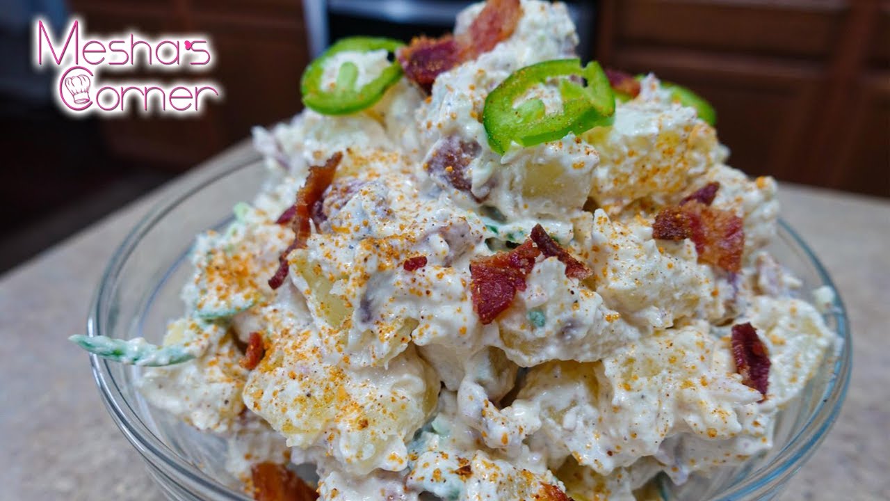 Super Delicious Jalapeño Popper Potato Salad Recipe ! Thanksgiving Series 2022