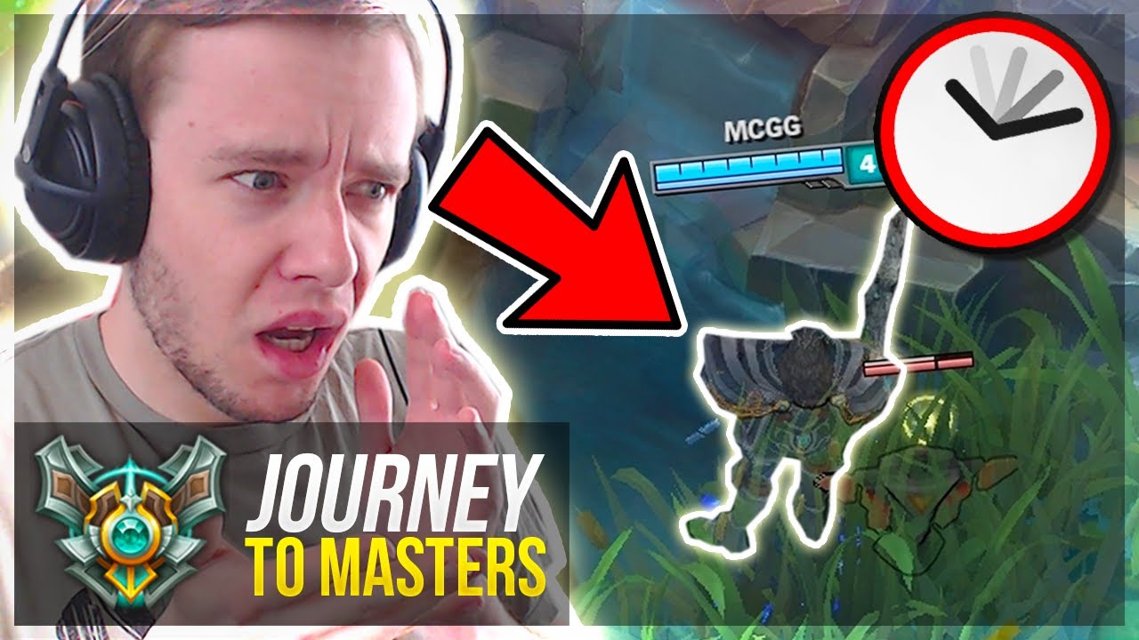 I'VE NEVER BEEN CAMPED THIS HARD BEFORE..WTF?!? Journey To Masters | League of Legends