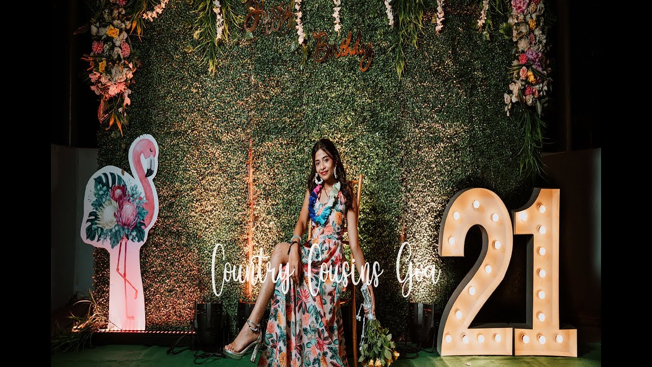 Elysia's 21st Birthday | 30th April 2023 | The Riverbanks, Siolim