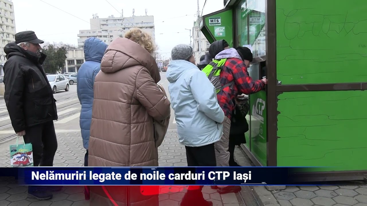 Nelămuriri legate de noile carduri CTP Iași