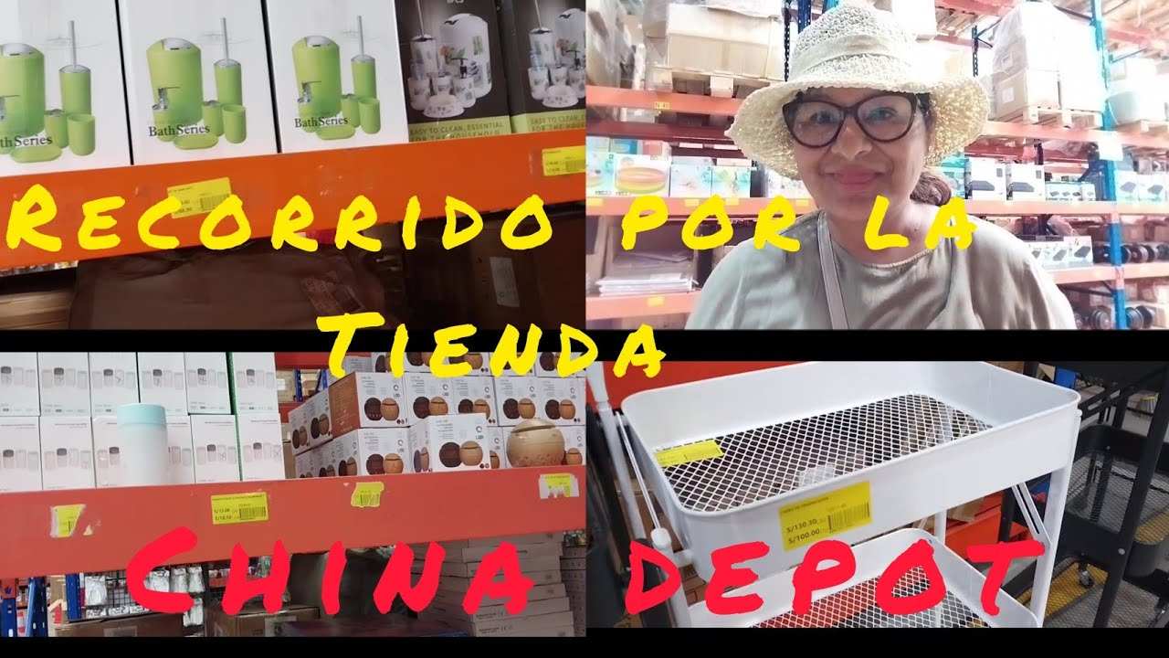Vamos a dar un recorrido x la tienda CHINA DEPOT.#lima #perú
