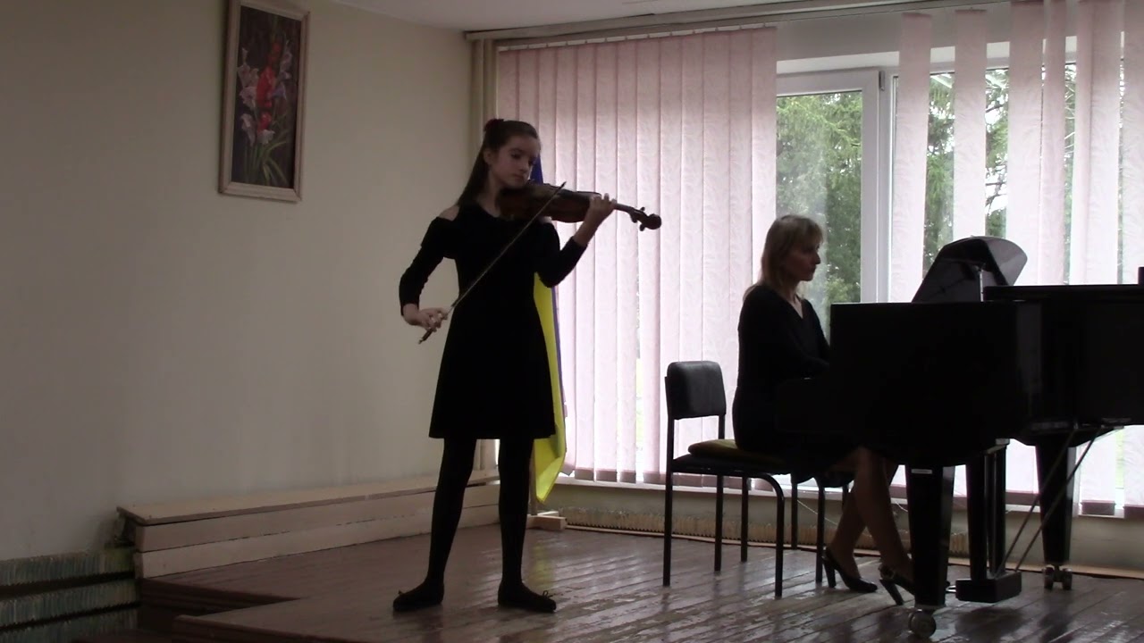 Sarasate Spanish dance, Sofia Kovalska. Сарасате Іспанський танок, Софія Ковальська