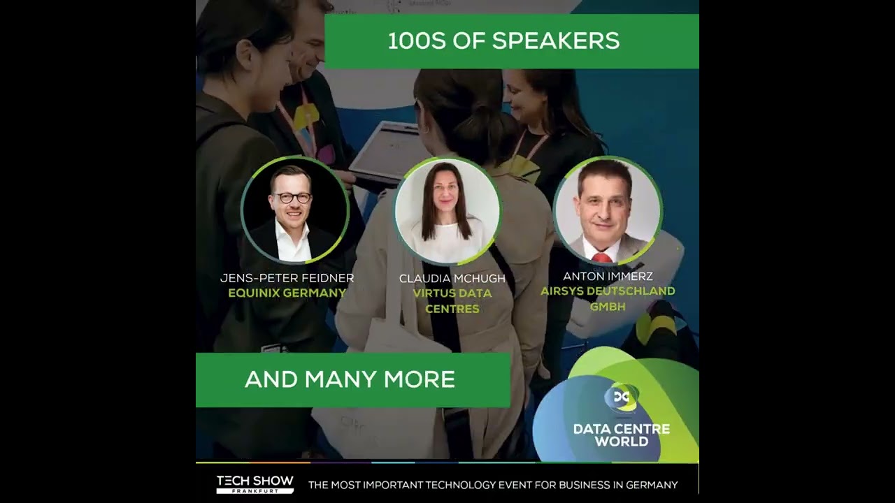 Join us for hours of content at Data Centre World Frankfurt 2024