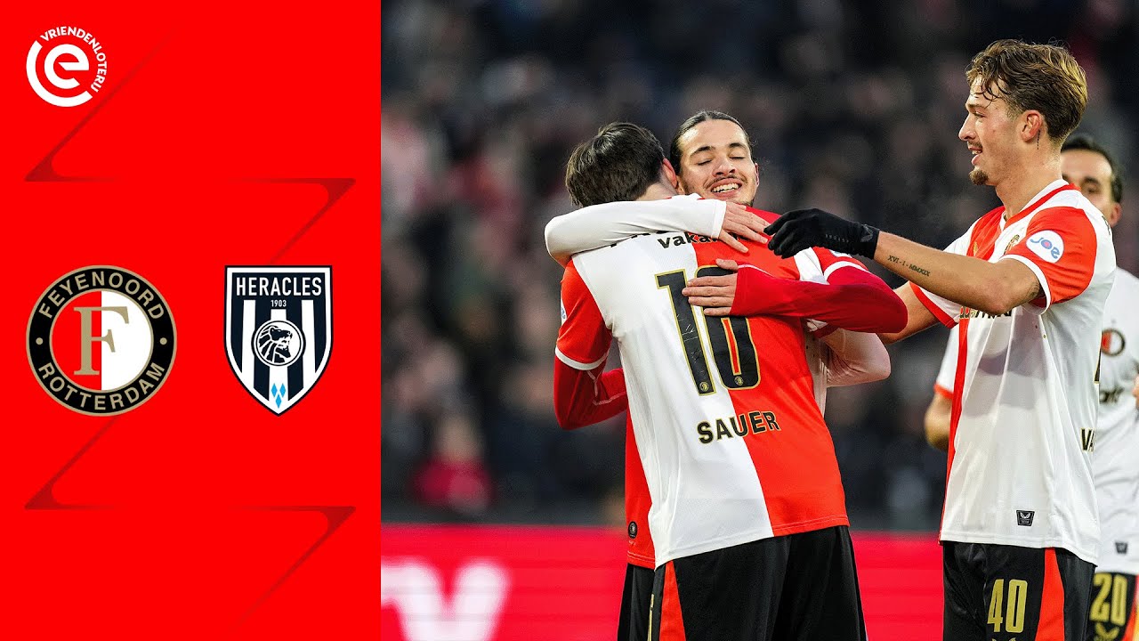 Highlights Feyenoord - Heracles Almelo | Eredivisie 2025-2026