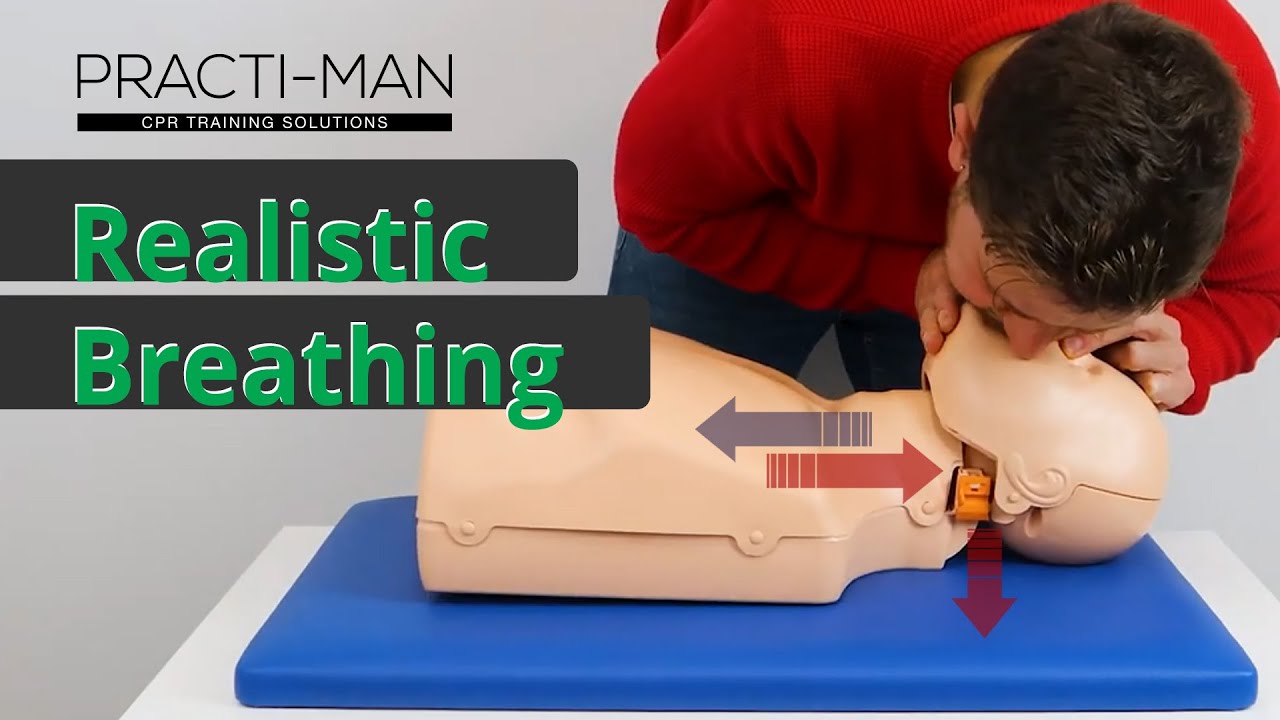 PRACTI-MAN CPR Manikin Lung Breathing System