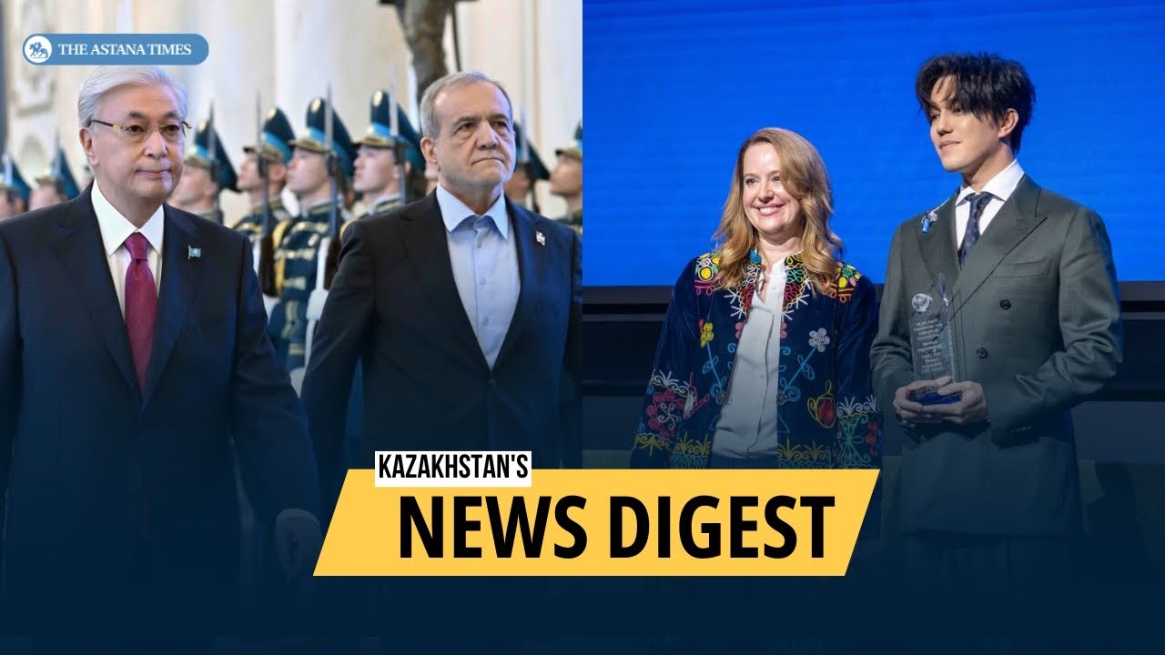 Kazakhstan&ndash;Iran & Austria Deals, Tourism Records Break, Dimash Joins IOM | Kazakhstan News Digest