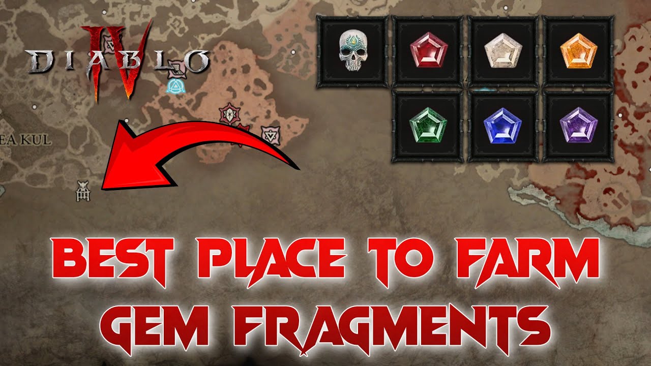 Best Way to Farm Gem Fragments, Fast & Short, 10k Gems Fragments In 10 Mins - Diablo 4