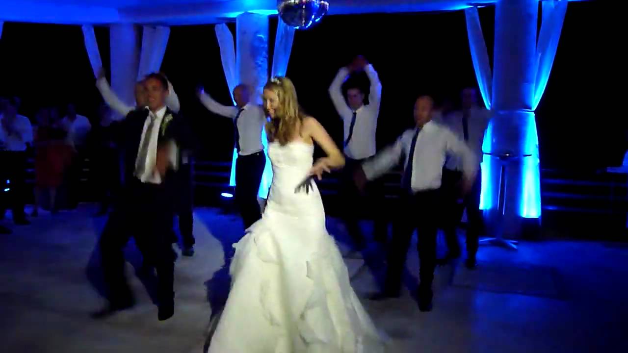 Surprise Wedding Thriller First Dance! Asher, Aileen & Ushers! (Michael Jackson)