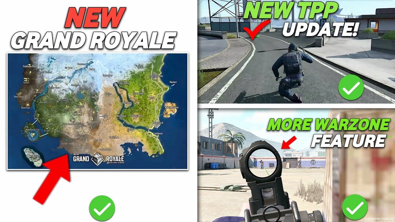 5 новых изменений, которые вас ждут в обновлении CODM BattleRoyale S1/S2