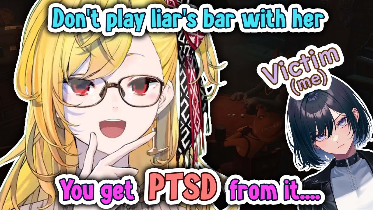 Playing Liar's Bar with Kaela Ends Miserably (Victim POV)