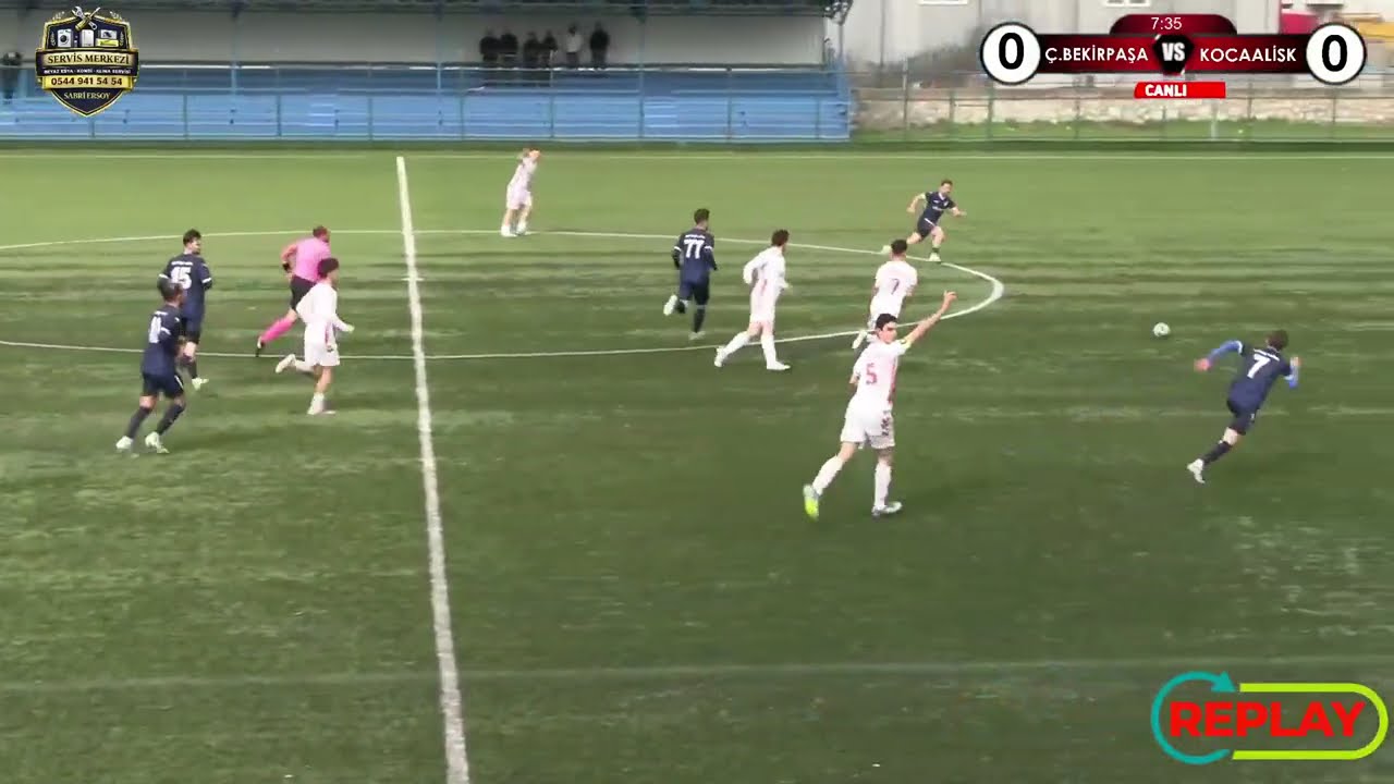 SÜPER AMATÖR LİGİ B GRUBU | 21-HAFTA | ÇAYBAŞIBEKİRPAŞASPOR VS KOCAALİSPOR | CANLI YAYIN