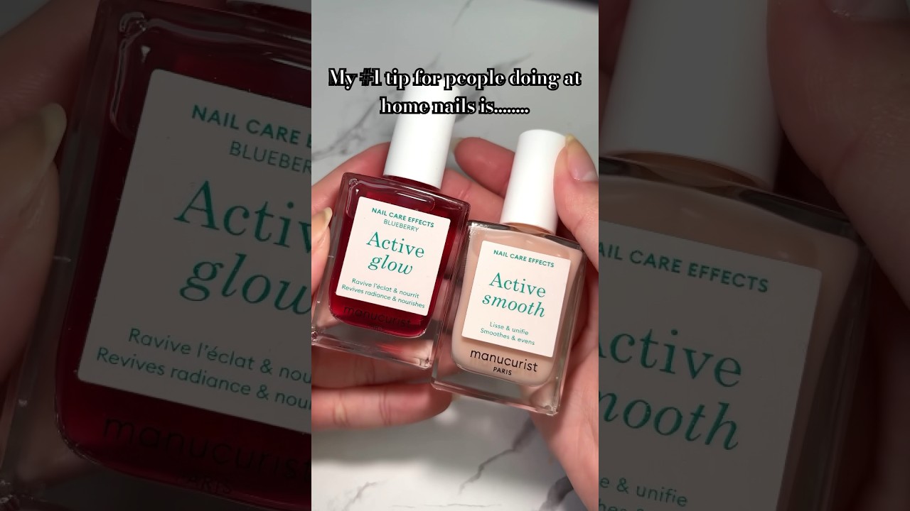 @ManucuristParis #manucurist #basecoat #nailtip #nailhacks #nails #nailpolish #diynails #swatches