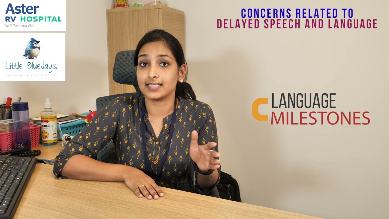 Delayed Speech And Language | Pediatric Speech-Language Pathologist- Ms. Vinitha Nair | Aster RV