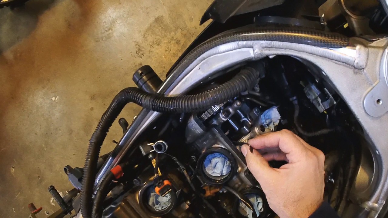 Проверка клапана RSV4, часть 3