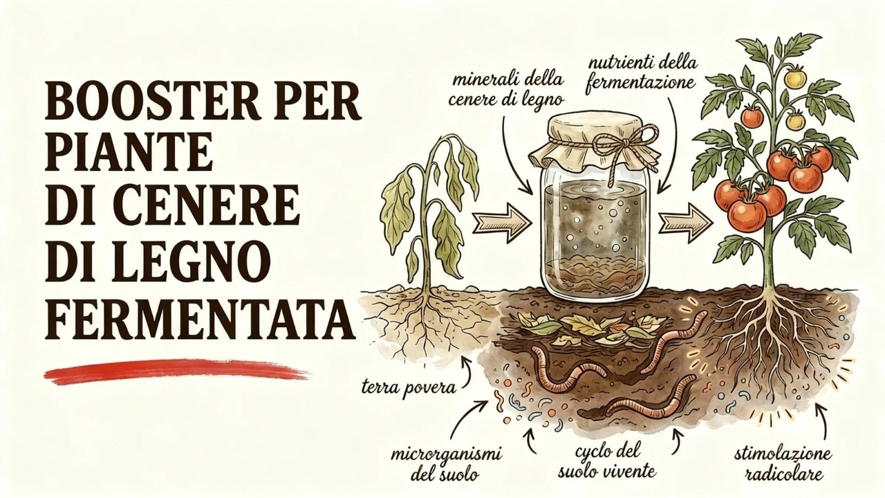 Questo trucco della cenere di legna fermentata fa crescere le piante PAZZESCAMENTE veloce