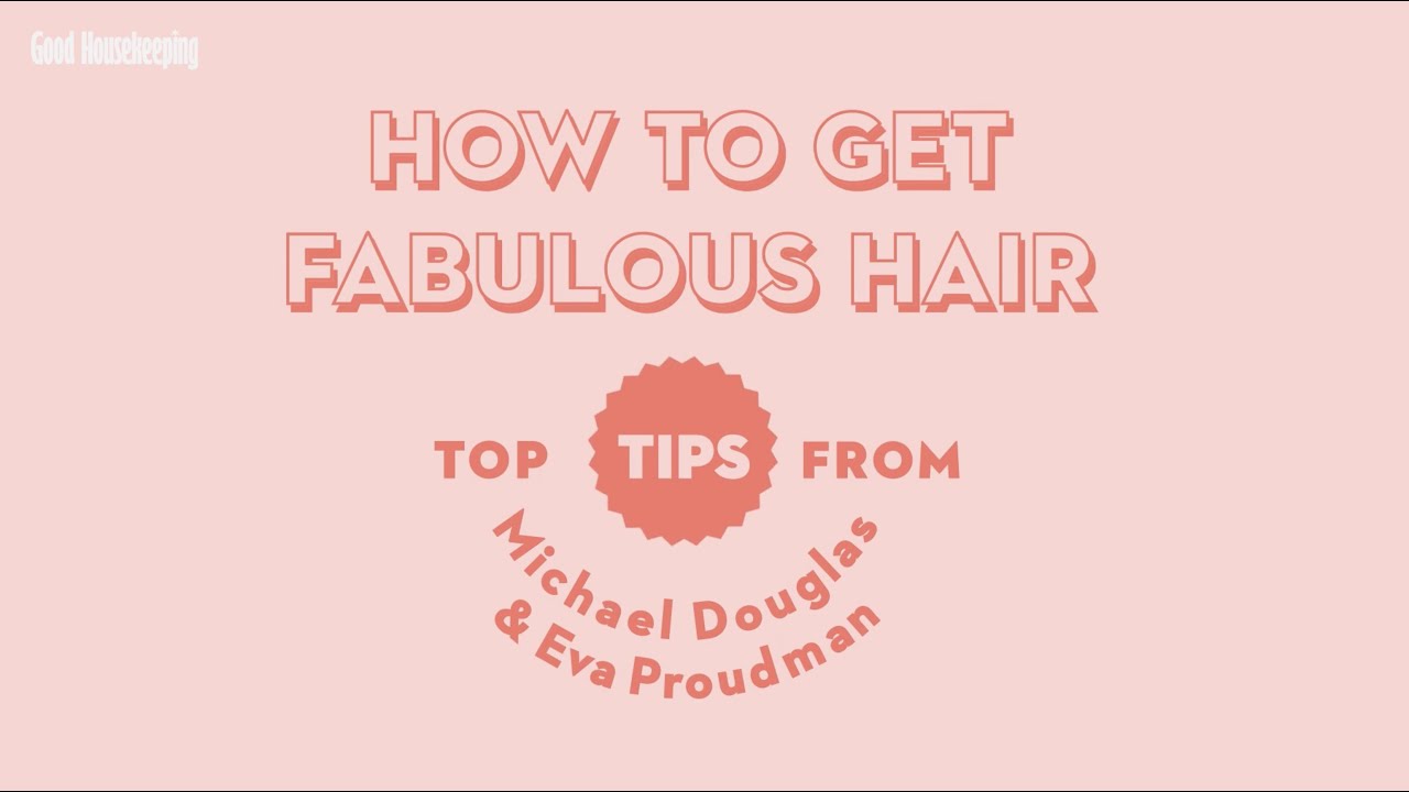Hair tips: Celebrity Stylist Michael Douglas & Trichologist Eva Proudman at Good Housekeeping Live
