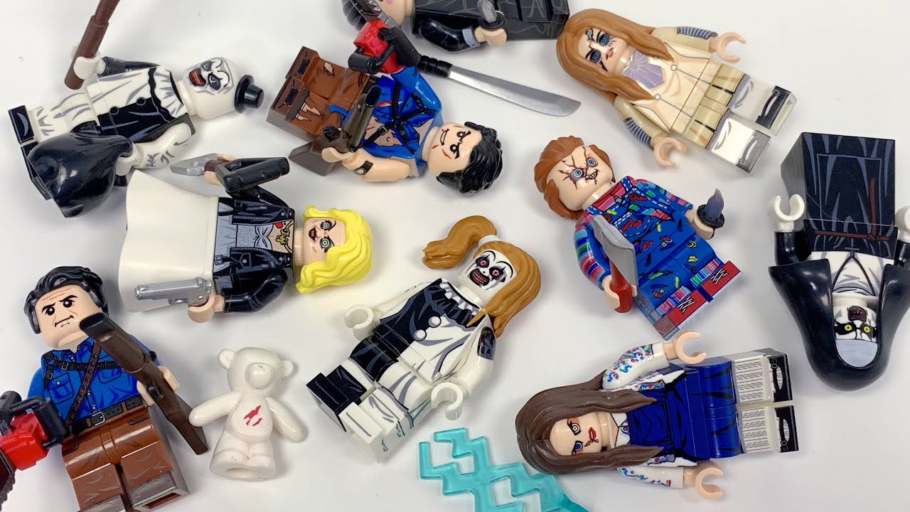 LEGO Halloween Horror Movie WM6205 - Chucky | Terrifier | The Nun | Unofficial Minifigures レゴ 레고