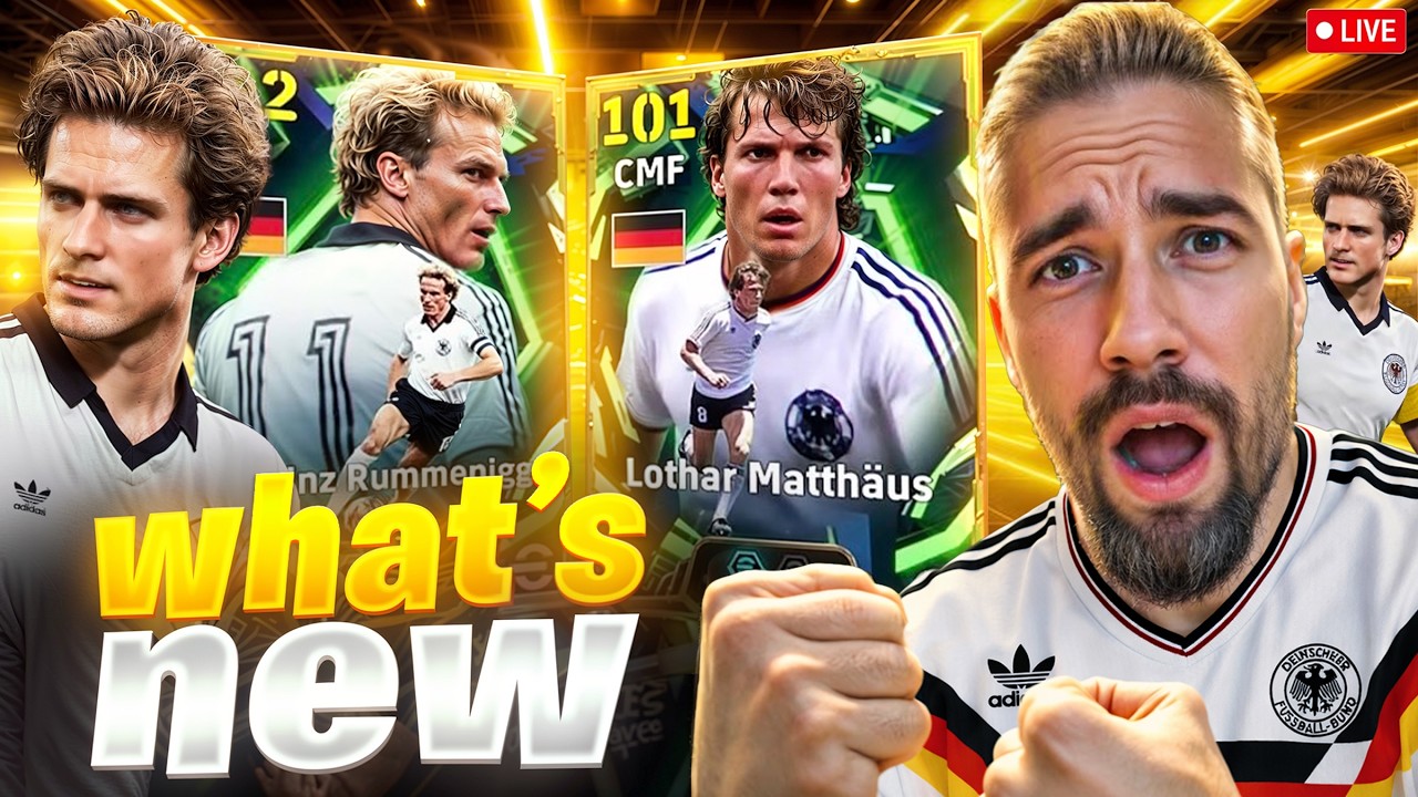 🔴 LIVE | Rummenigge Matthaus are back🔥Pack Opening + Test into Divisions⚡eFootball