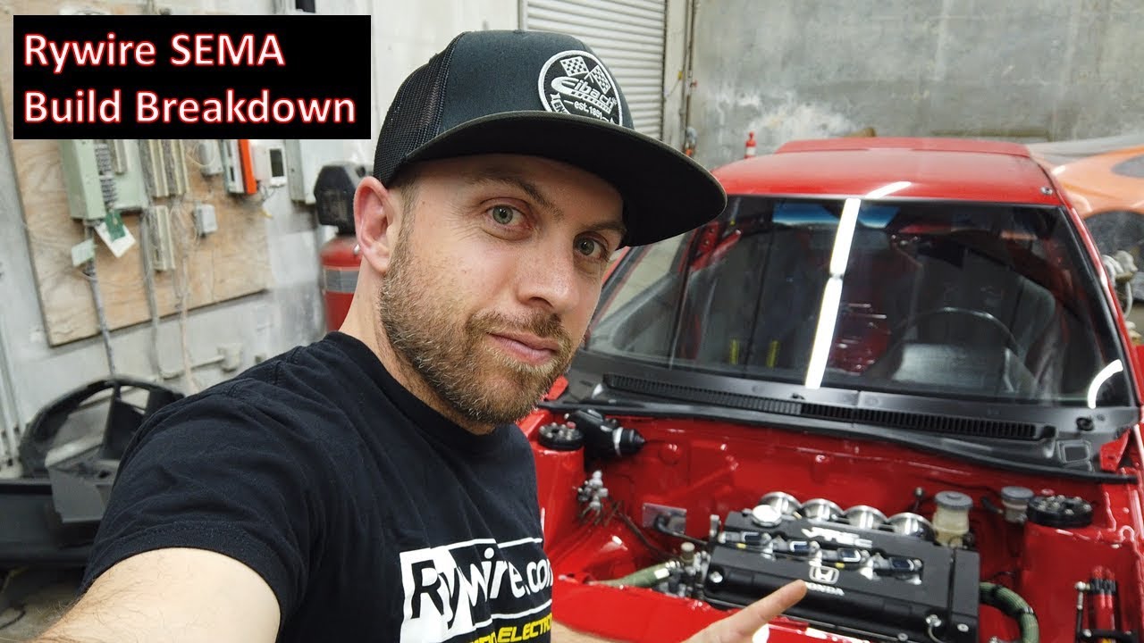 RyWire Civic E-AT Build Breakdown SEMA 2019