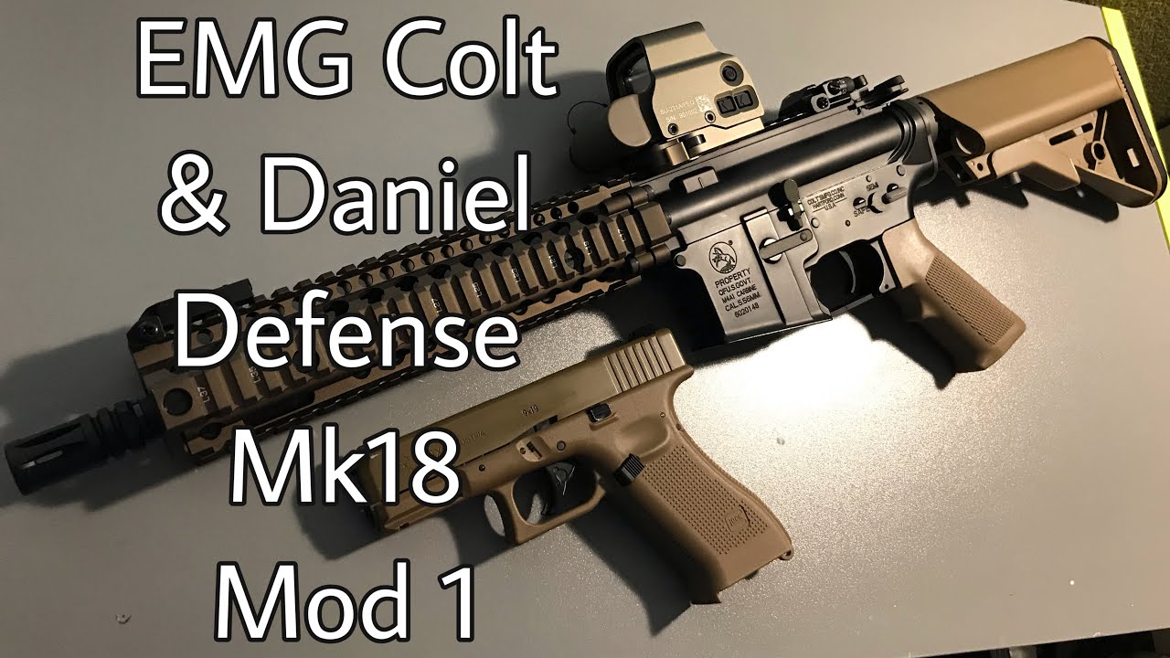EMG Colt & Daniel Defense Mk18 Mod 1 by King Arms - Airsoft Review