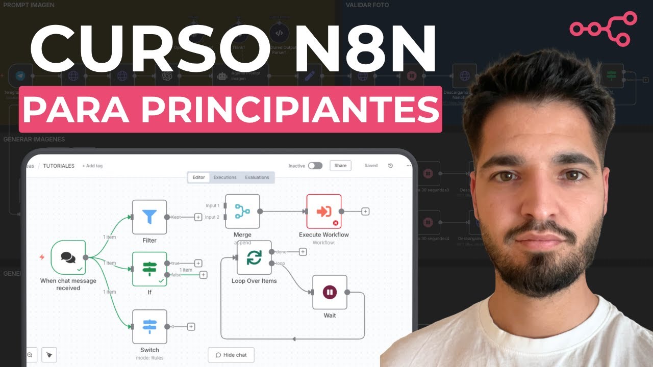 Curso N8N para Principiantes - Aprende a Automatizar desde Cero