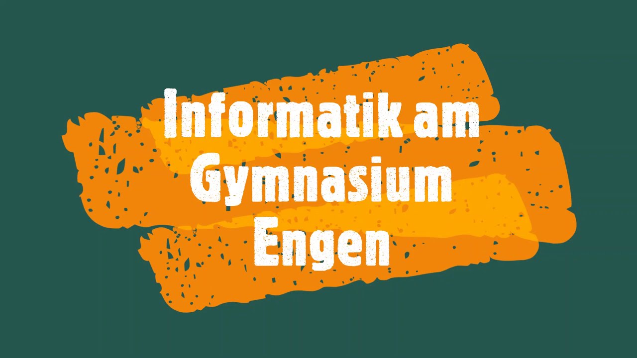 Das Fach Informatik am Gymnasium Engen