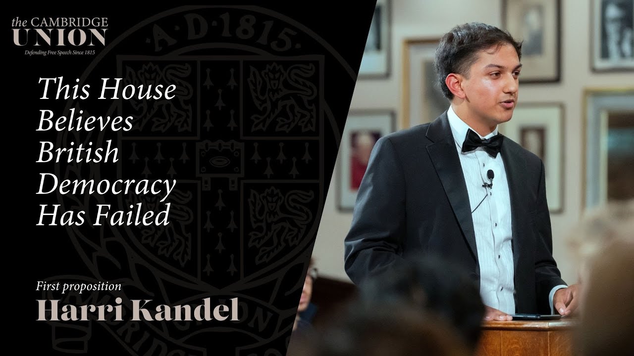 Harri Kandel | This House Believes British Democracy Has Failed