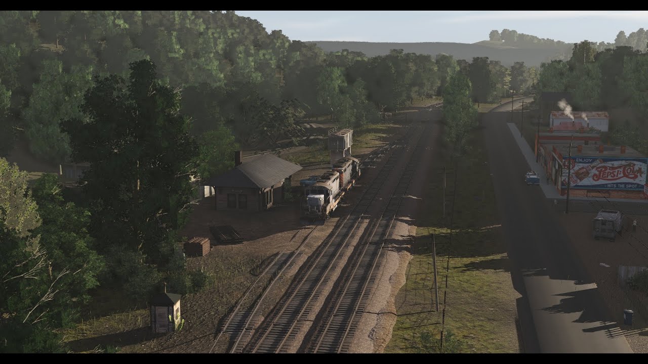 Trainz Railroad Simulator 2019 - Coal Country Tourist Session