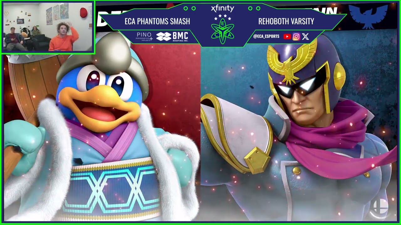 (VOD) NMAA PLAYVS SMASH BROS MATCH 5 - ECA Phantoms Smash vs Rehoboth Christian School Varisty!