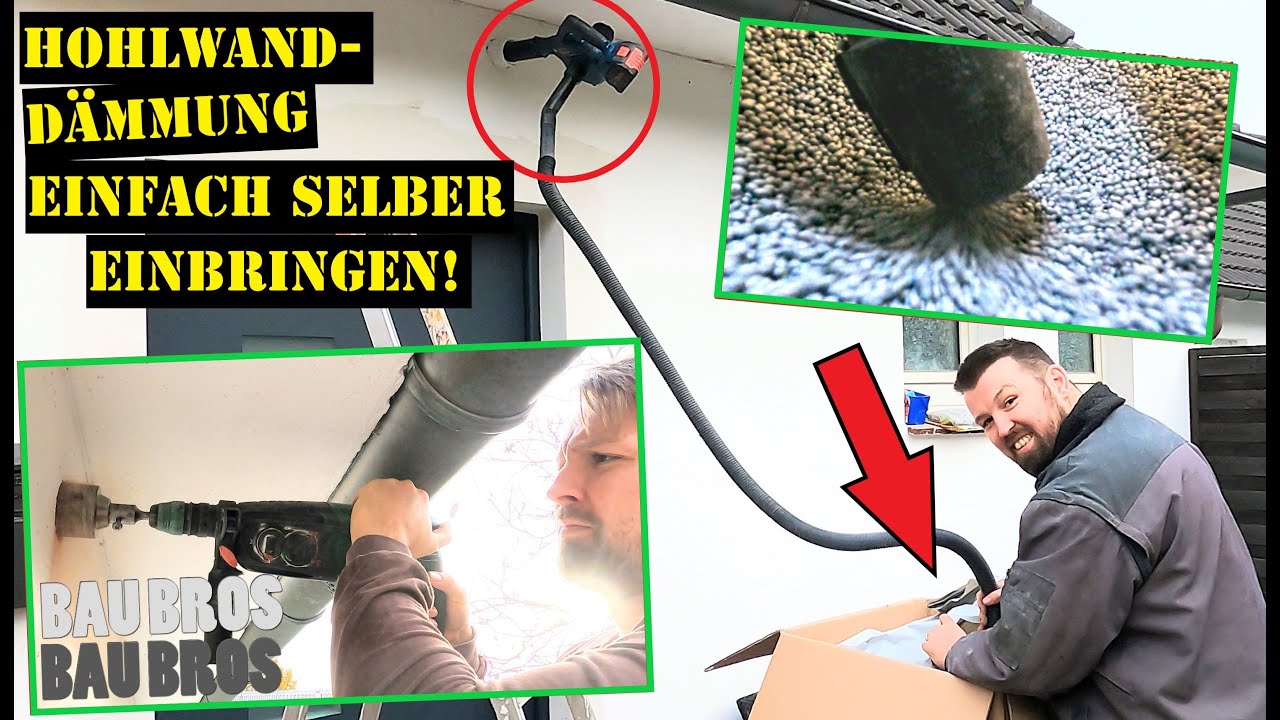 Mit Einblasdämmung Heizkosten sparen! Kann man das selber machen!? Sanierung in 100% Eigenleistung!