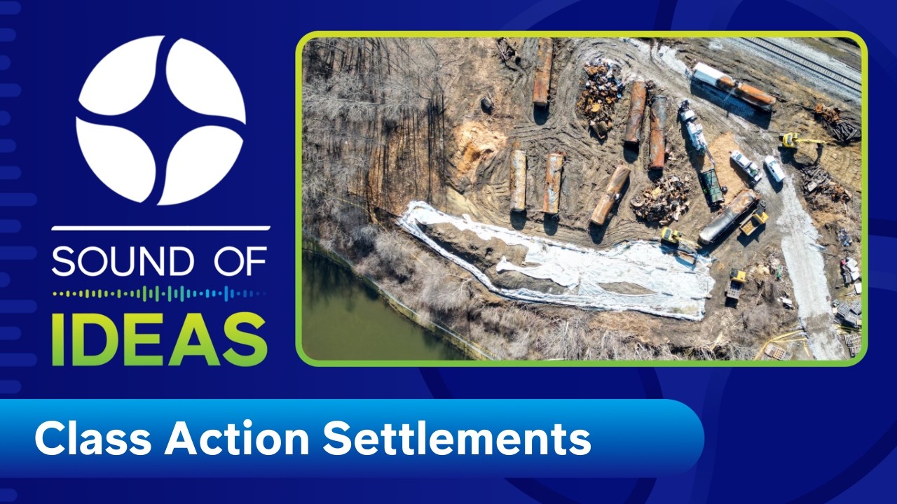 Concerns linger over East Palestine train derailment settlement | Sound of Ideas