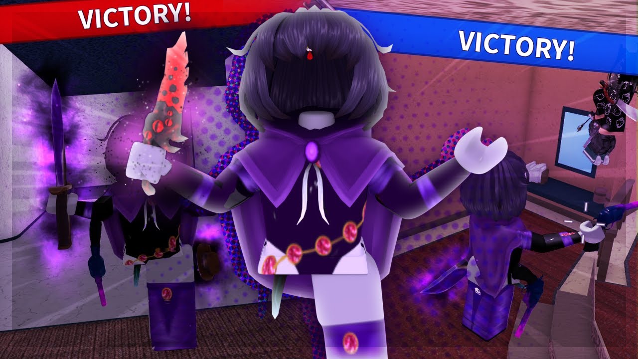 RAVEN Destroys TEAMERS and CAMPERS in MM2, KEYBOARD ASMR (Murder Mystery 2)