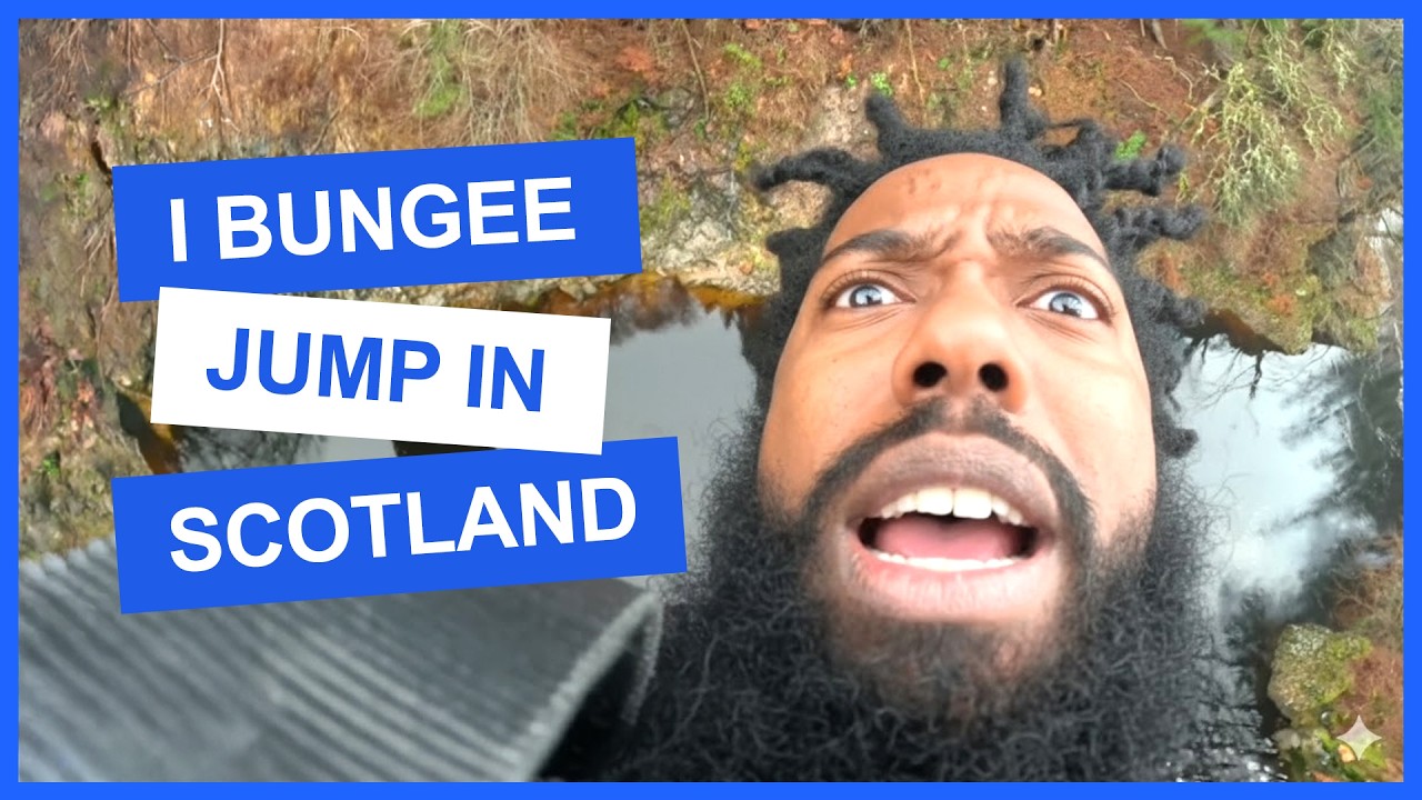 Almost Didn't Jump...Scotland Craziest Bungee Experience!