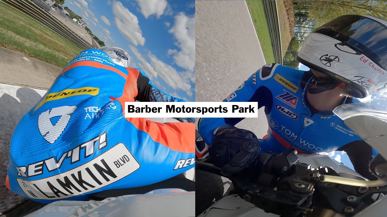 BMW S1000rr onboard Barber Motorsports Park with Nolan Lamkin