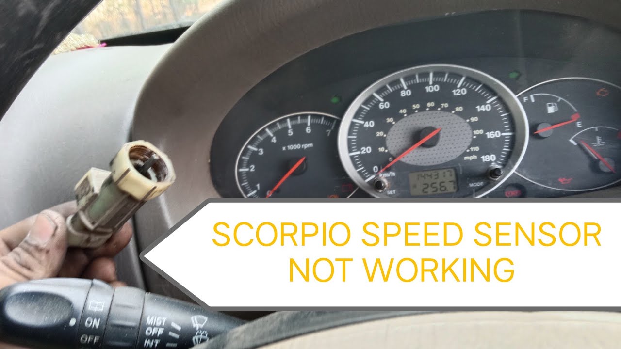 Scorpio speed sensor not working #car #autoelectrician #electrican #video