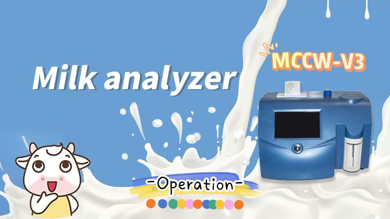 HiYi Milk Testing LACTOSCAN MCCW V3 Window Based Milk Analyzer