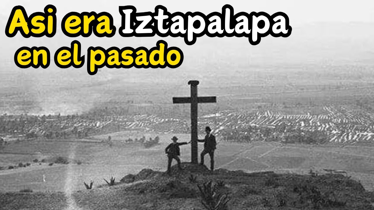 Así era Iztapalapa, la Colonia Roma y la calzada Tlalpan en el pasado.