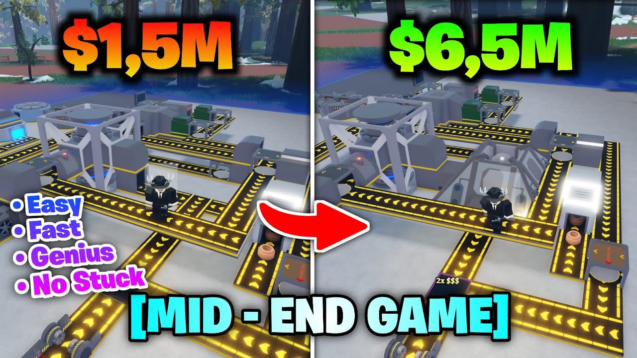 BEST Mid - End Game Setup Ultimate Mining Tycoon! (GENIUS Power Core Setup)
