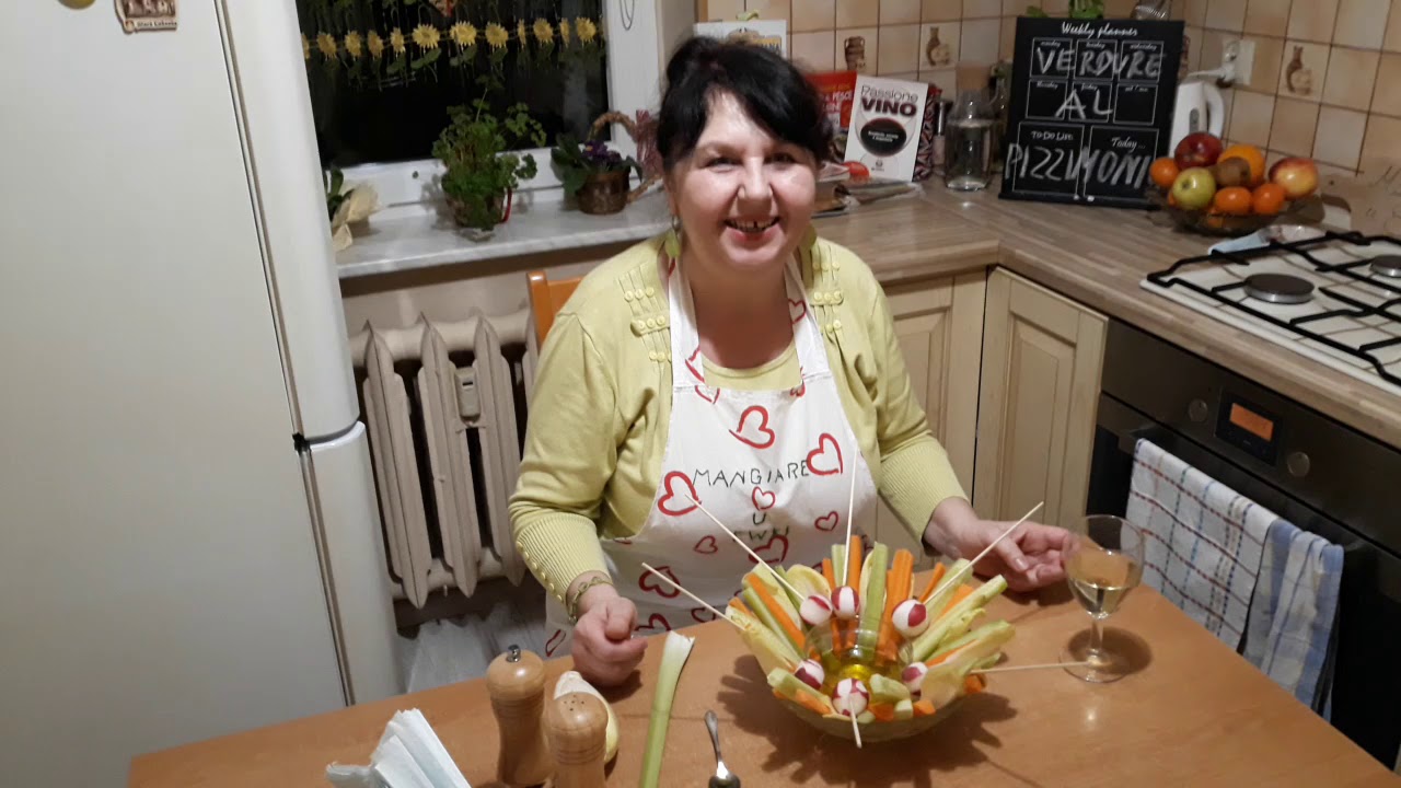 KUCHNIA WŁOSKA🇮🇪Włoskie warzywa -il pinzimonio dlaczego warto je jeść//Mangiare u Ewki