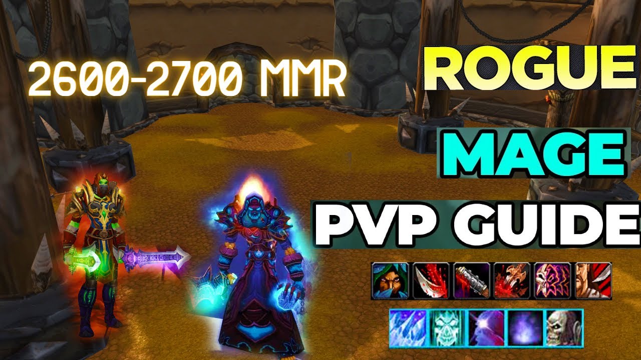 Классический Wotlk - PvP-гайд для разбойников и магов, как победить любую команду с показателем 2...