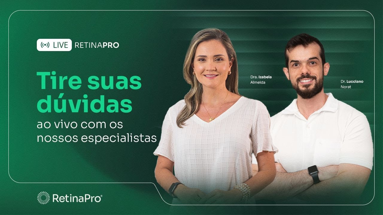 Tire suas dúvidas com os nossos especialistas | Profa. Dra. Izabela Almeida e Dr. Lucciano Norat
