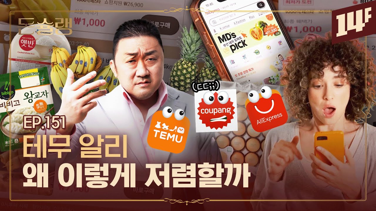 알리 VS 테무 VS 쿠팡 역대급 전쟁이 일어났다🥄ㅣ돈슐랭 / 14F