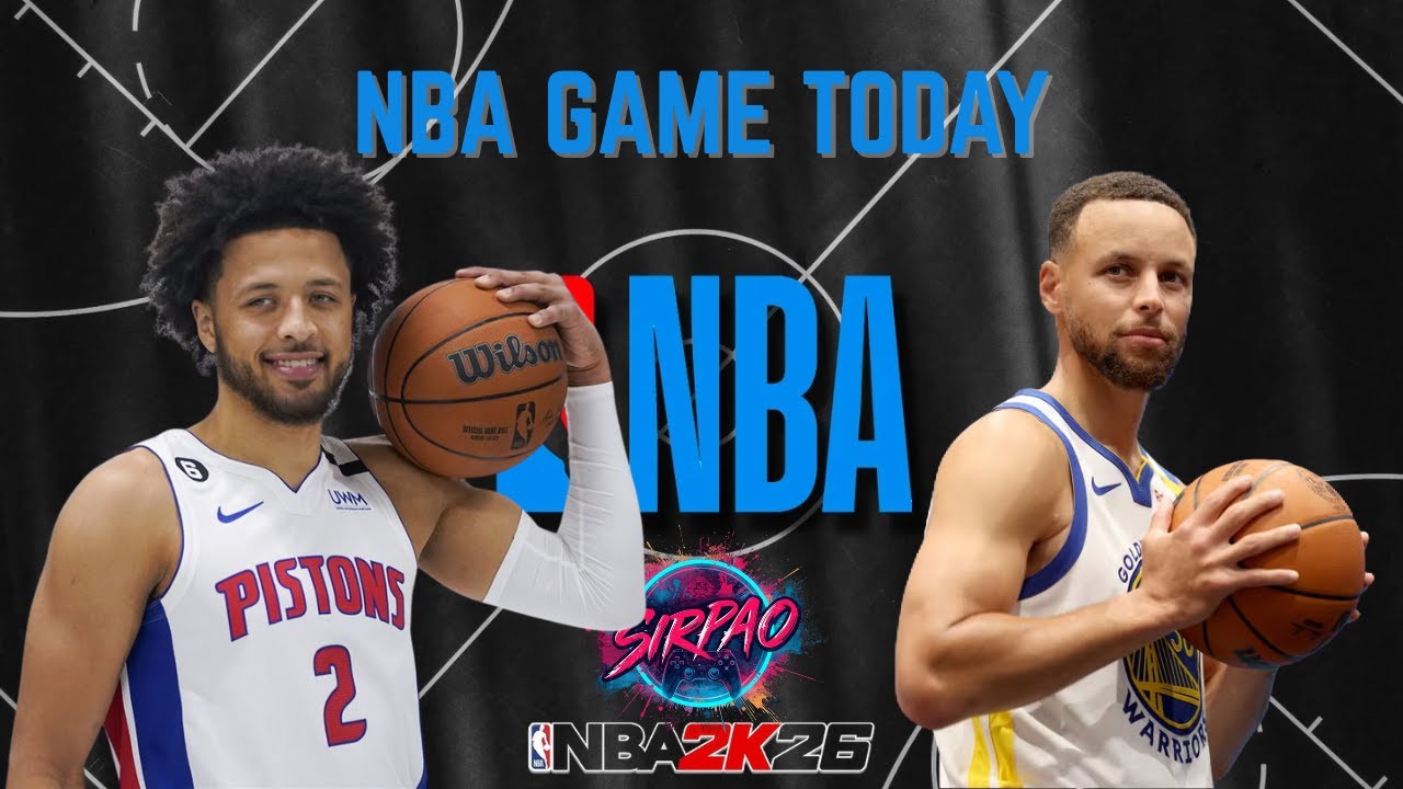 🔴NBA GAME TODAY || GOLDEN STATE WARRIORS VS DETROIT PISTONS || 