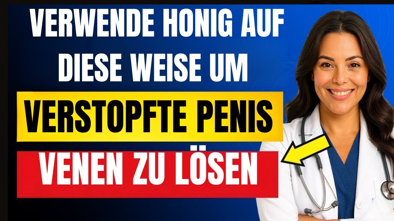 So Honig verwenden, um Durchblutung und Intimität ab 60 zu verbessern Arzt erklärt.
